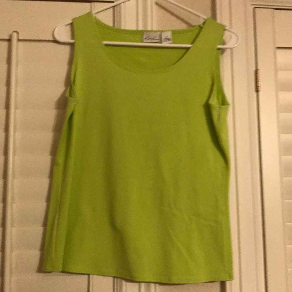 Kim Rogers Green Tank Top